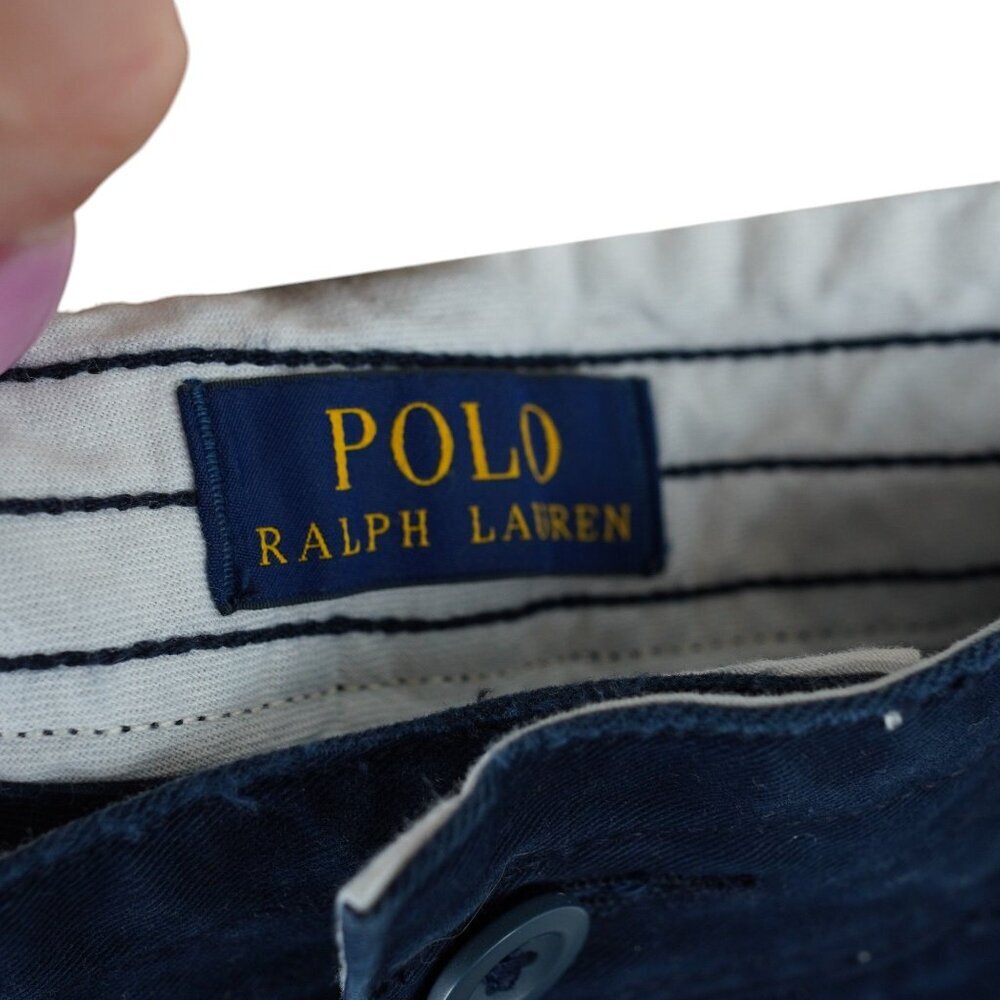 NWT POLO Ralph Lauren Shorts Lauren Aviator Cargos Navy Size‎ 44T - Picture 4 of 11